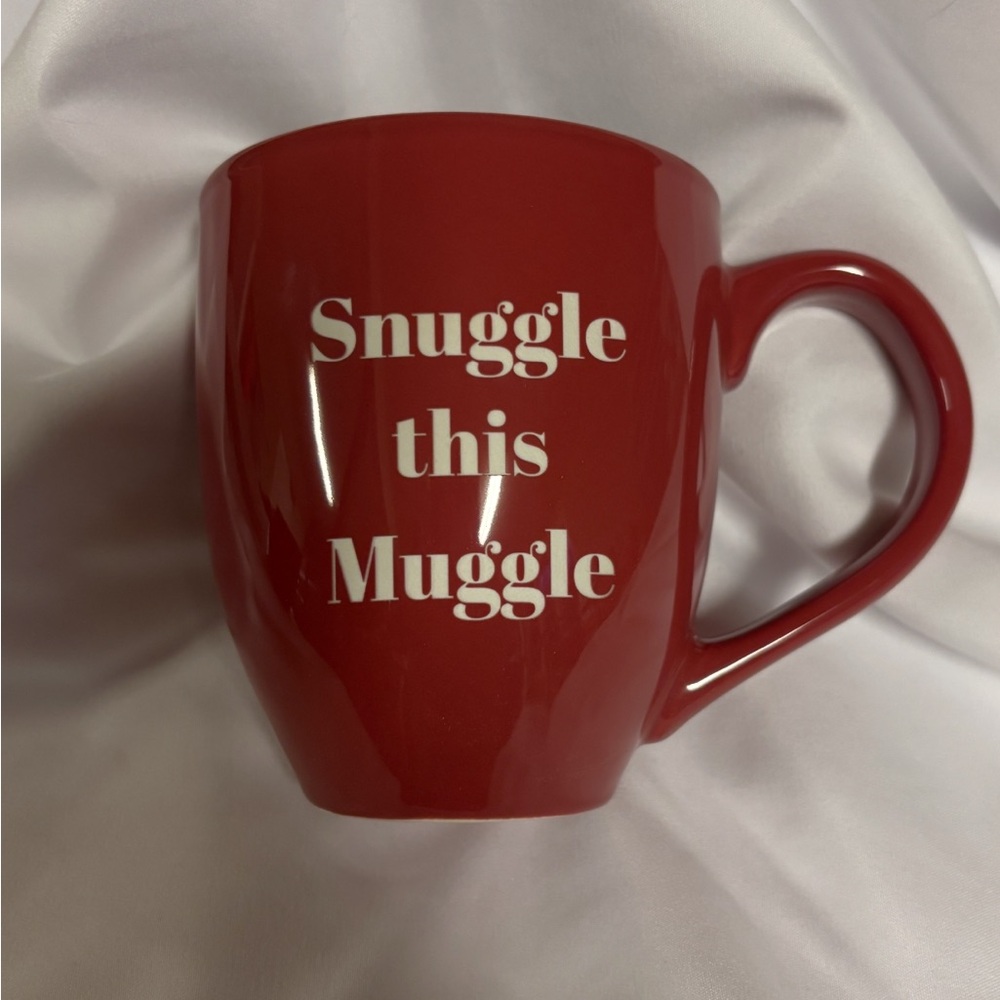 Charming Red Mug - Snuggle This Muggle